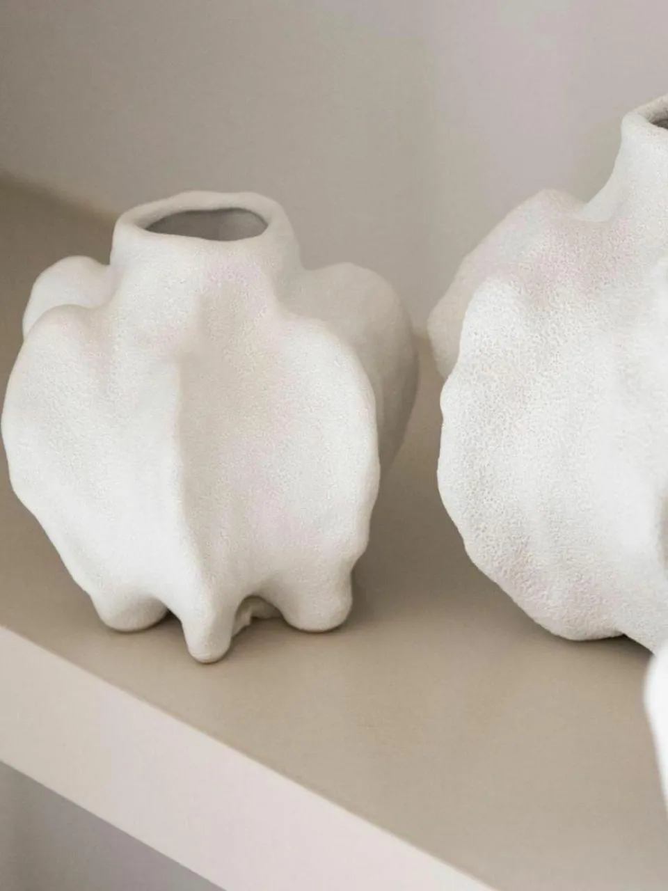 Andrea House Vase Coral aus Keramik, H 13 cm