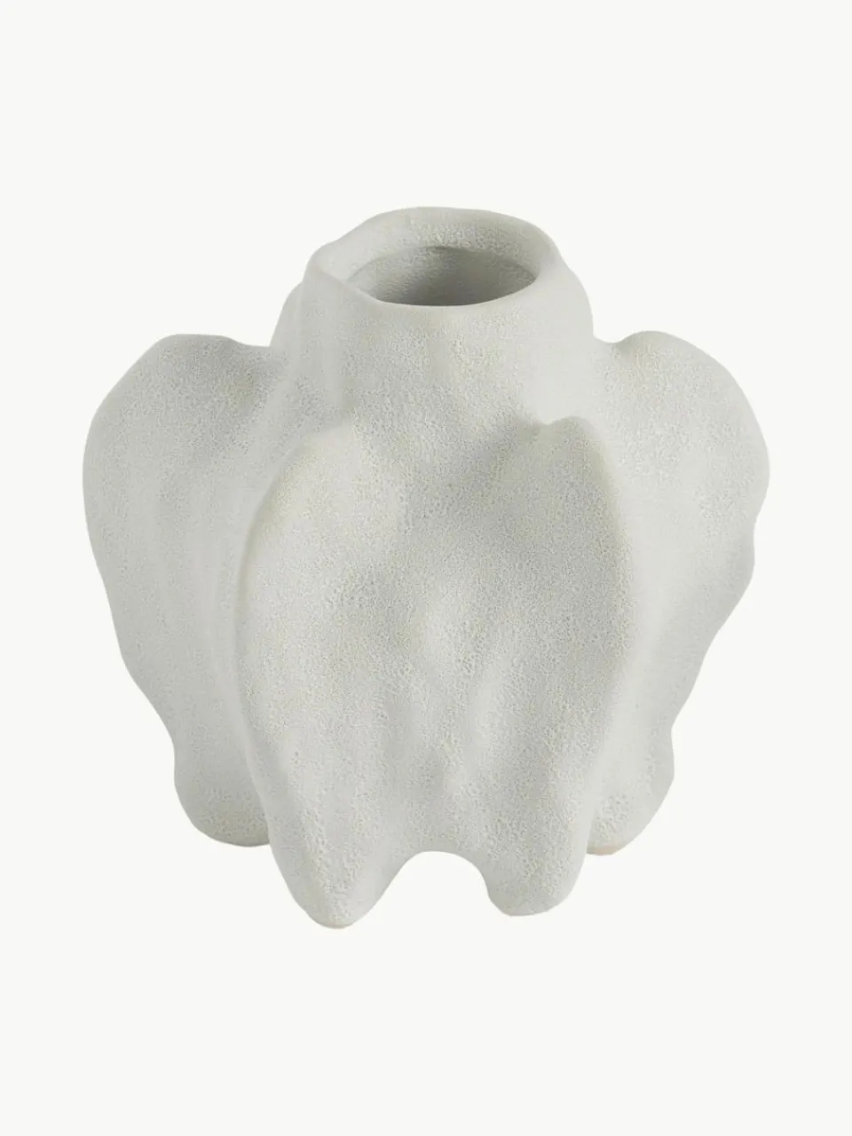 Andrea House Vase Coral aus Keramik, H 13 cm