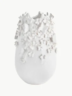 Westwing Collection Vase Daphne mit 3D-Verzierung, H 35 cm