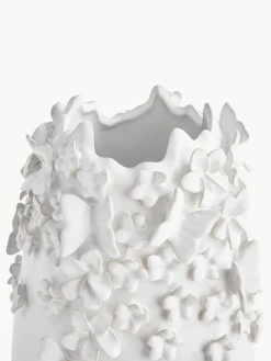 Westwing Collection Vase Daphne mit 3D-Verzierung, H 35 cm