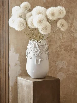 Westwing Collection Vase Daphne mit 3D-Verzierung, H 35 cm