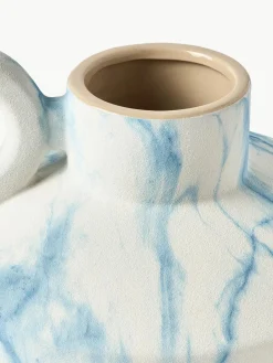 Westwing Collection Vase Kiko in Marmor-Optik, H 27 cm