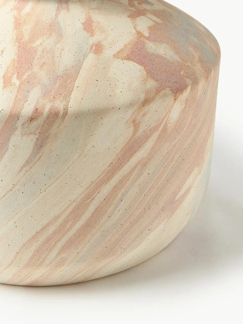 Westwing Collection Vase Kiko in Marmor-Optik, H 27 cm