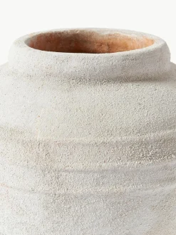 Westwing Collection Vase Leana mit Sand-Finish, H 31 cm