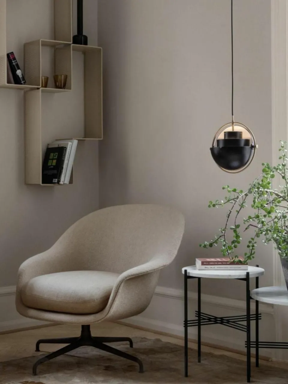 GUBI Verstellbare Pendelleuchte Multi-Lite, in verschiedenen Größen
