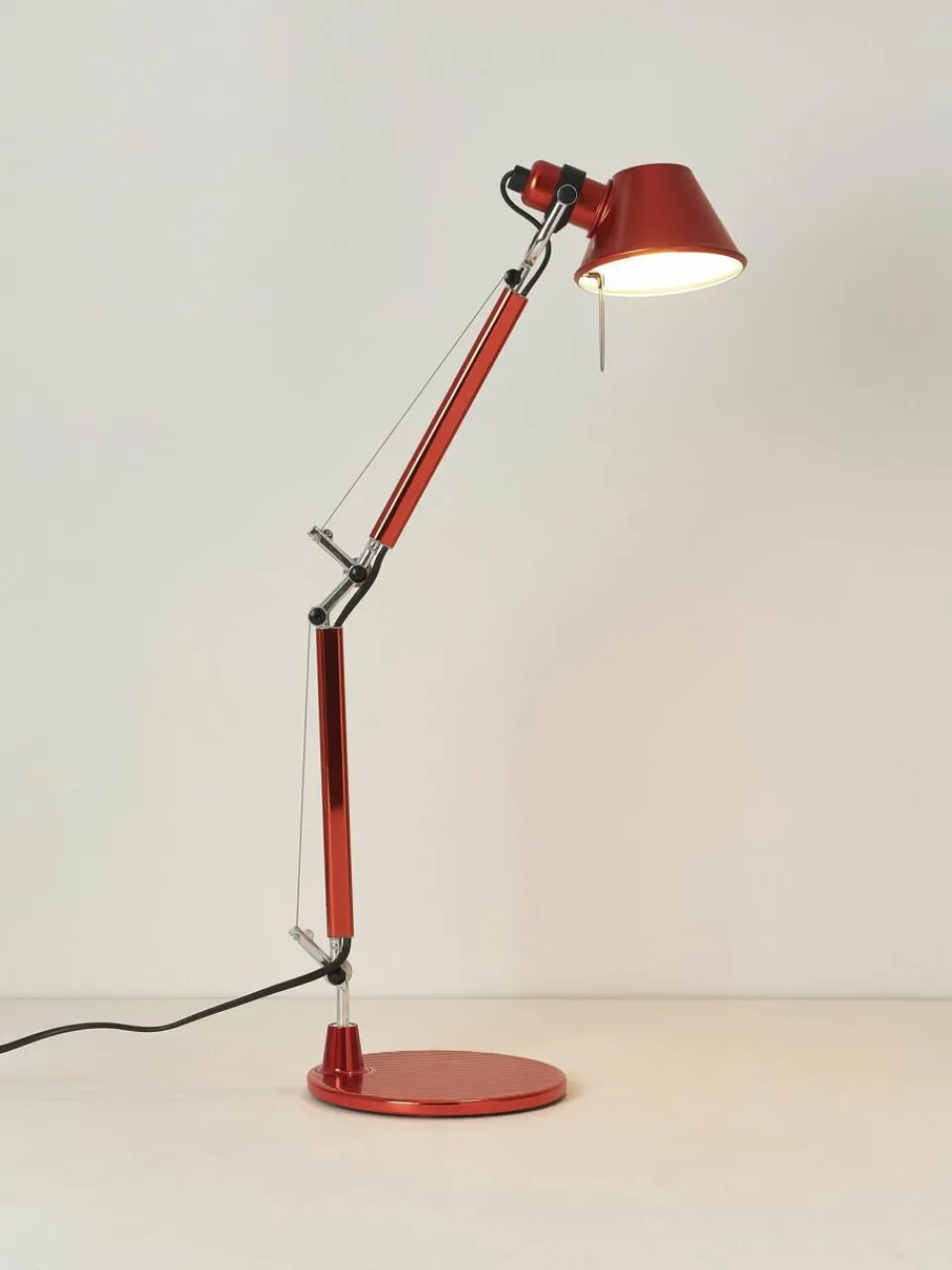 Artemide Verstellbare Schreibtischlampe Tolomeo Micro