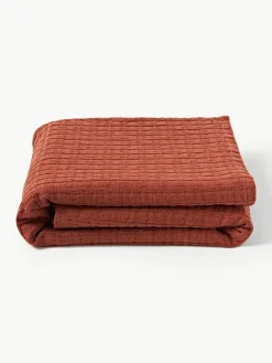 Westwing Collection Waffelpiqué-Tagesdecke Orville