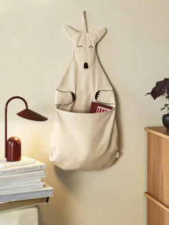 Kinder ferm LIVING Kids Wand-Aufbewahrungskorb Kangaroo aus Baumwolle
