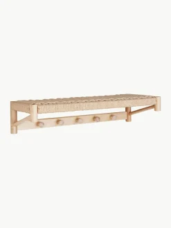 Westwing Wandgarderobe Abano aus Pappelholz
