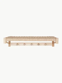 Westwing Wandgarderobe Abano aus Pappelholz