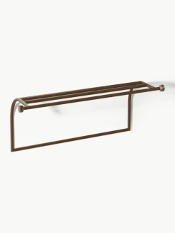 Westwing Collection Wandgarderobe Disa mit Marmorhaken