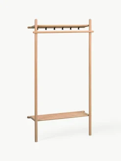 Rowico Wandgarderobe Milford aus Eichenholz