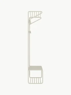 Westwing Collection Wand-Garderobe Nash aus Metall