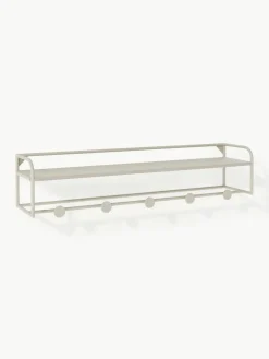 Westwing Collection Wandgarderobe Nash aus Metall