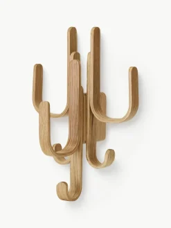 Cooee Design Wandgarderobe Woody aus Eichenholz