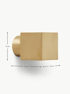 ferm LIVING Wandhaken Square aus Messing