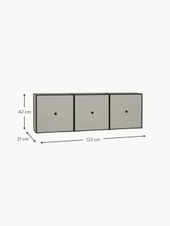 Audo Copenhagen Wandkonsole Frame aus Holz und Metall