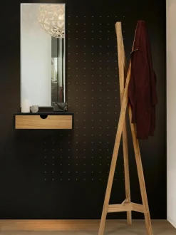 Westwing Wand-Nachttisch Farsta mit Schublade