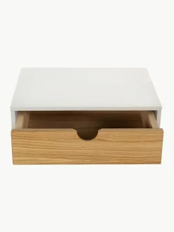 Westwing Wand-Nachttisch Farsta mit Schublade