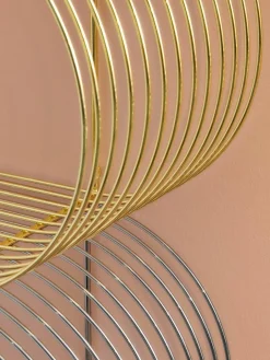 Aytm Wandregal Curva aus Metall, B 61 cm