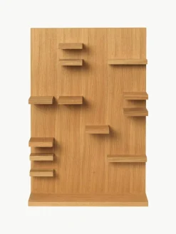 ferm LIVING Wandregal Parade aus Eichenholz