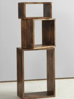 Ellos Home Wandregale Nisse aus Mangoholz, 3er-Set