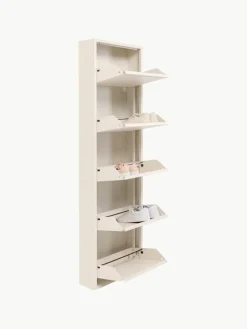 Kare Design Wand-Schuhschrank Caruso mit Klappfächern