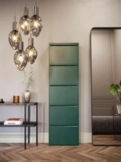 Kare Design Wand-Schuhschrank Caruso mit Klappfächern