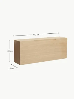 Hübsch Wand-Schuhschrank Collect aus Eichenholz