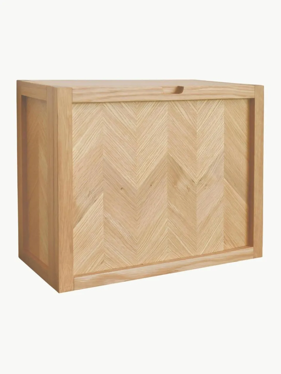Hübsch Wand-Schuhschrank Herringbone aus Eichenholz