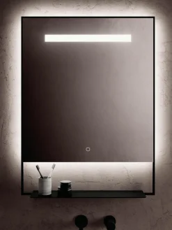 Vanita&Casa Wandspiegel Castore Ghost mit LED-Beleuchtung, in verschiedenen Größen