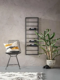 Kare Design Wand-Weinregal Bistro, für 8 Flaschen