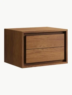Westwing Waschbeckenunterschrank Kenta aus Teakholz