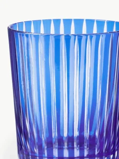 Pols Potten Wassergläser Cobalt, 6er-Set
