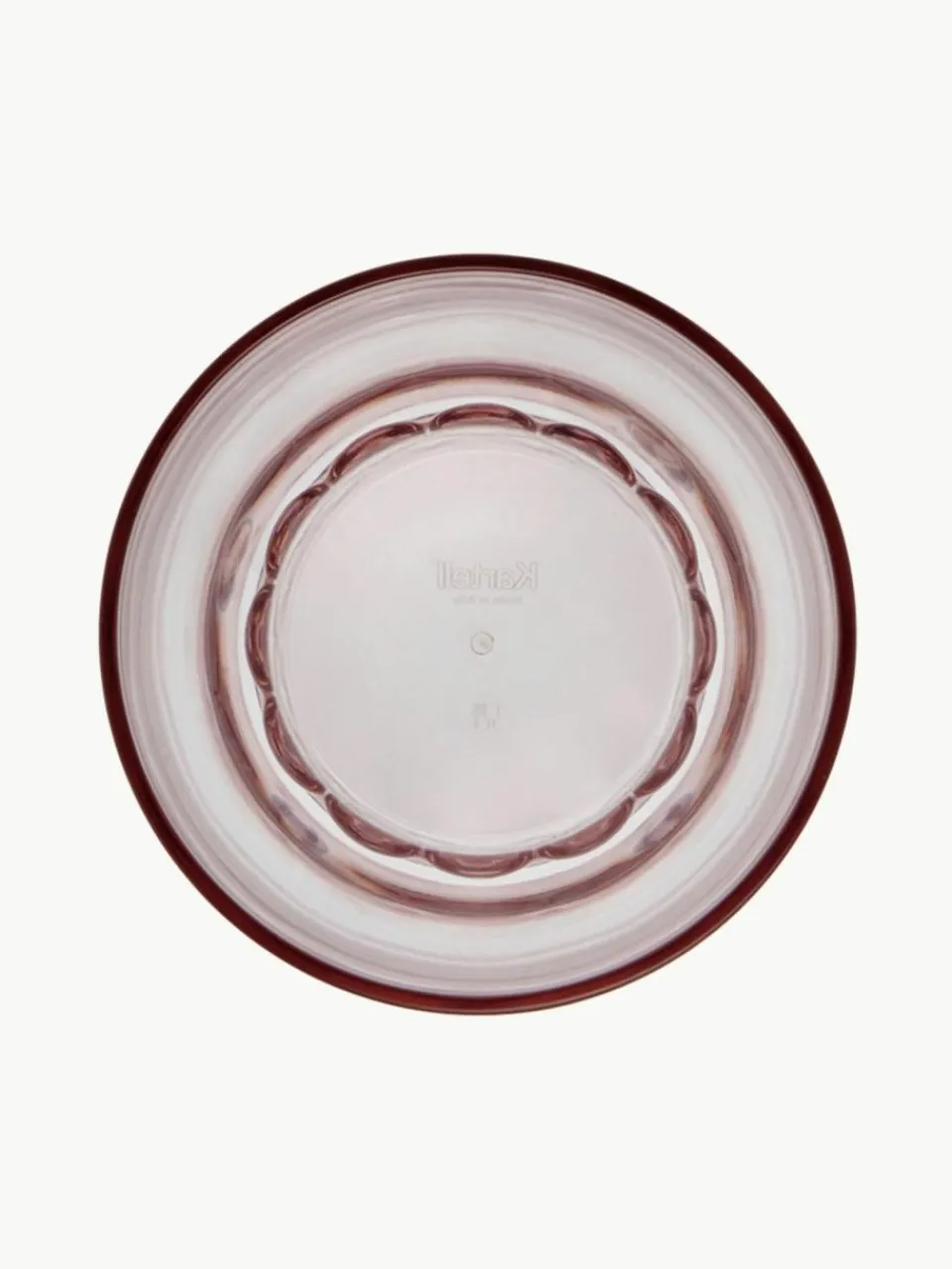 Kartell Wassergläser Jellies aus Kunststoff, 4 Stück