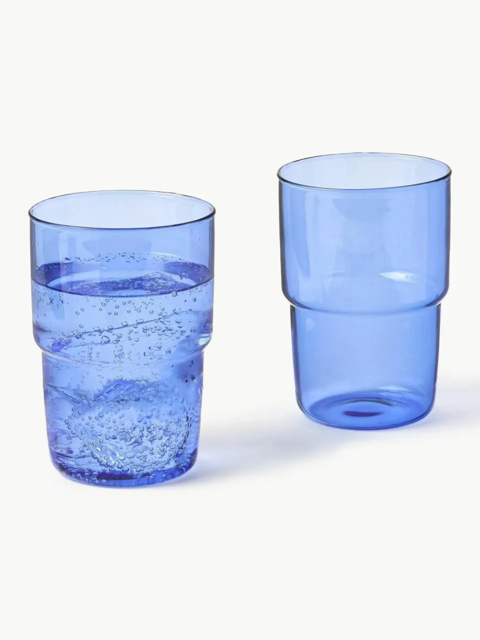 Lyngby Wassergläser Torino aus Borosilikatglas, 2 Stück