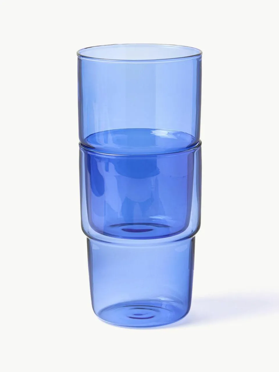 Lyngby Wassergläser Torino aus Borosilikatglas, 2 Stück