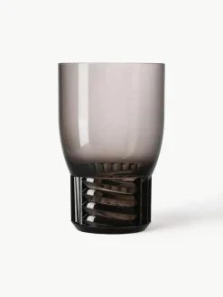 Kartell Wassergläser Trama aus Kunststoff, 4 Stück