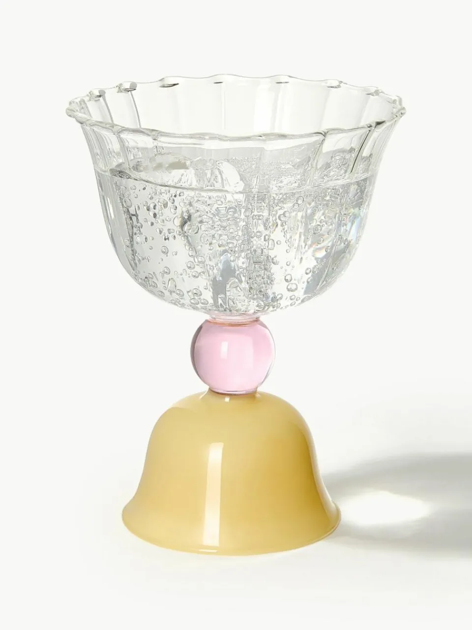 &k amsterdam Wassergläser Tulip aus Borosilikatglas, 2 Stück