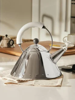 Alessi Wasserkessel Bird mit Pfeife, 2 L