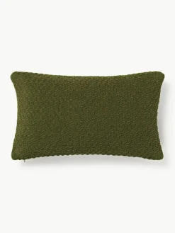 Westwing Collection Weiche Strick-Kissenhülle Everly aus Chenille