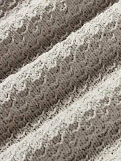 Westwing Collection Weiche Strick-Kissenhülle Everly aus Chenille
