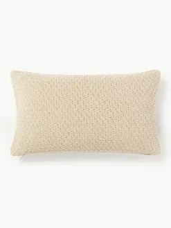 Westwing Collection Weiche Strick-Kissenhülle Everly aus Chenille