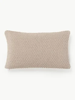 Westwing Collection Weiche Strick-Kissenhülle Everly aus Chenille