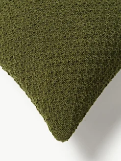 Westwing Collection Weiche Strick-Kissenhülle Everly aus Chenille