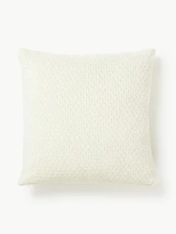 Westwing Collection Weiche Strick-Kissenhülle Everly aus Chenille