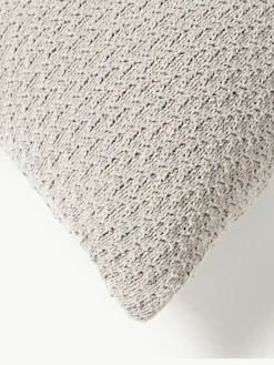 Westwing Collection Weiche Strick-Kissenhülle Everly aus Chenille