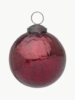 Bizzotto Weihnachtskugeln Brill, 4 Stück