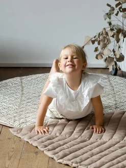 Kinder Toddlekind Wendbare Spielmatte Jeffrey aus Bio-Baumwolle