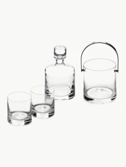 Armani Casa Whisky-Set Corelli aus Kristallglas, 3-tlg.